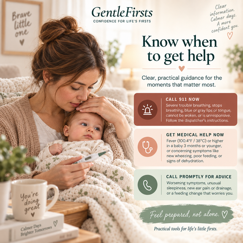 Baby’s First Cold Care Kit | Digital Guide & Printable Tools