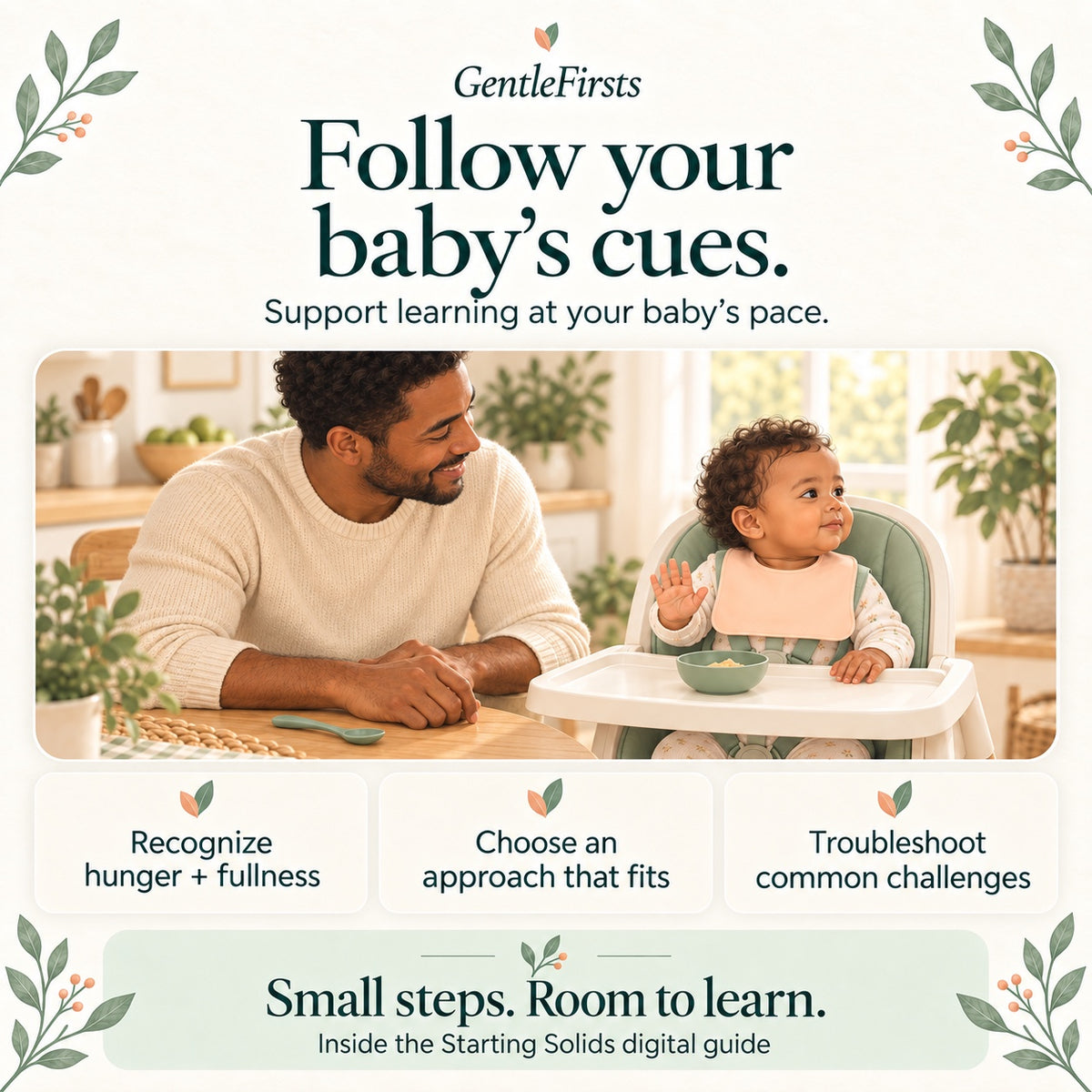 Responsive feeding guidance — hunger and fullness cues and common feeding challenges